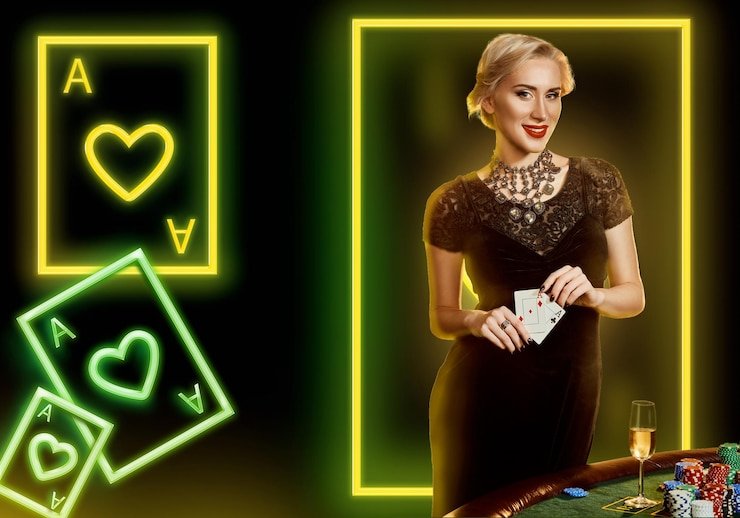 Speed Blackjack live dealer table at nusa188 login with HD camera and professional croupier